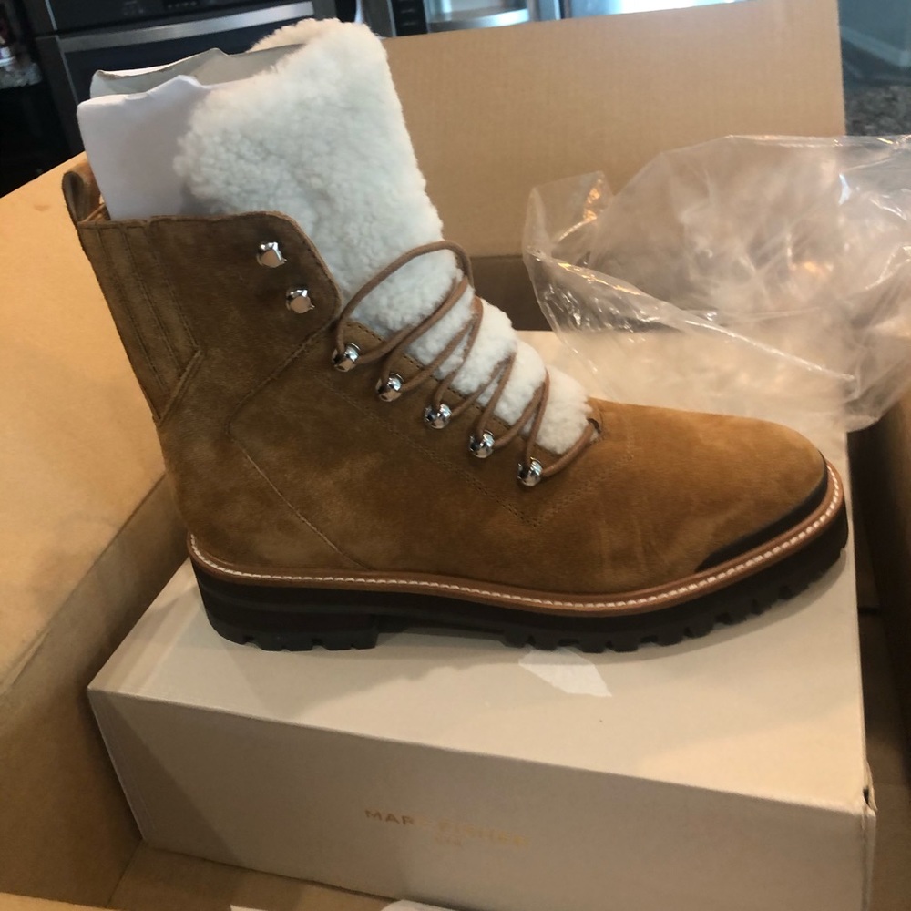 Marc Fisher Ltd Izzie Genuine Shearling Boot